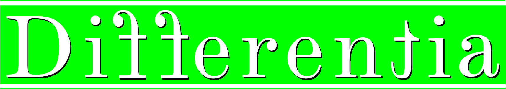 Differentia